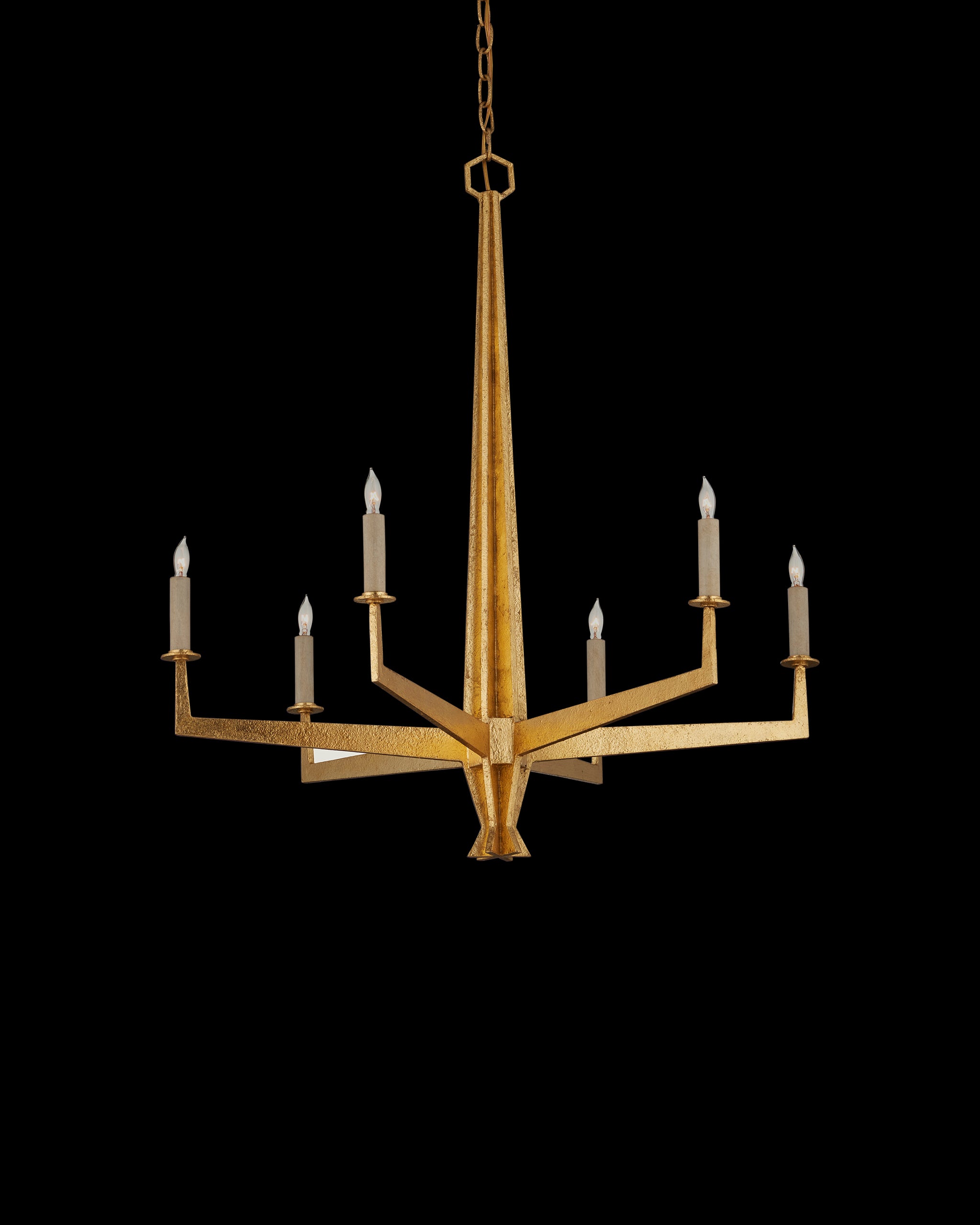 Currey & Company Goldfinch Medium Chandelier