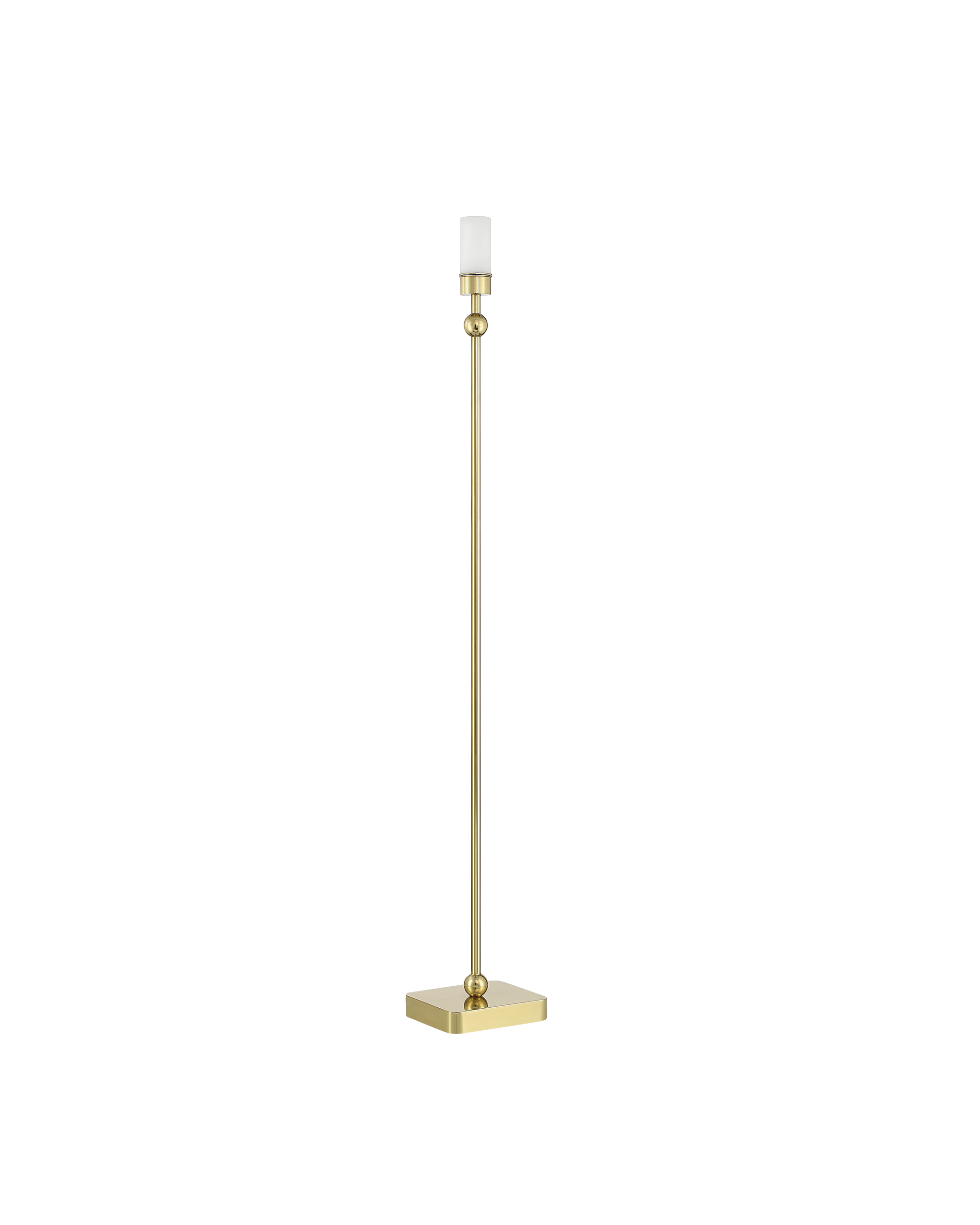Currey & Company Gadabout Brass Cordless Floor Lamp