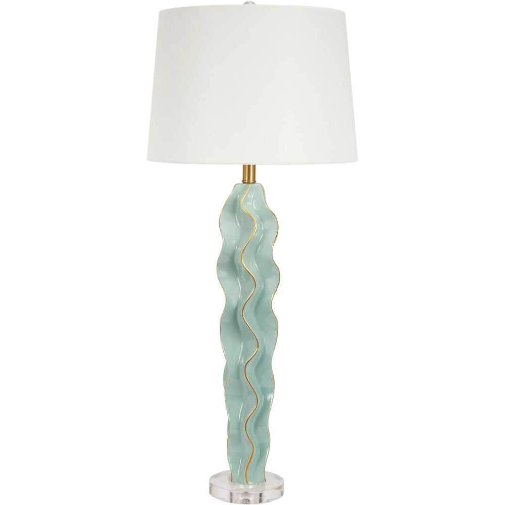 Old World Designs Hannah Wave Buffet Lamp 36"H