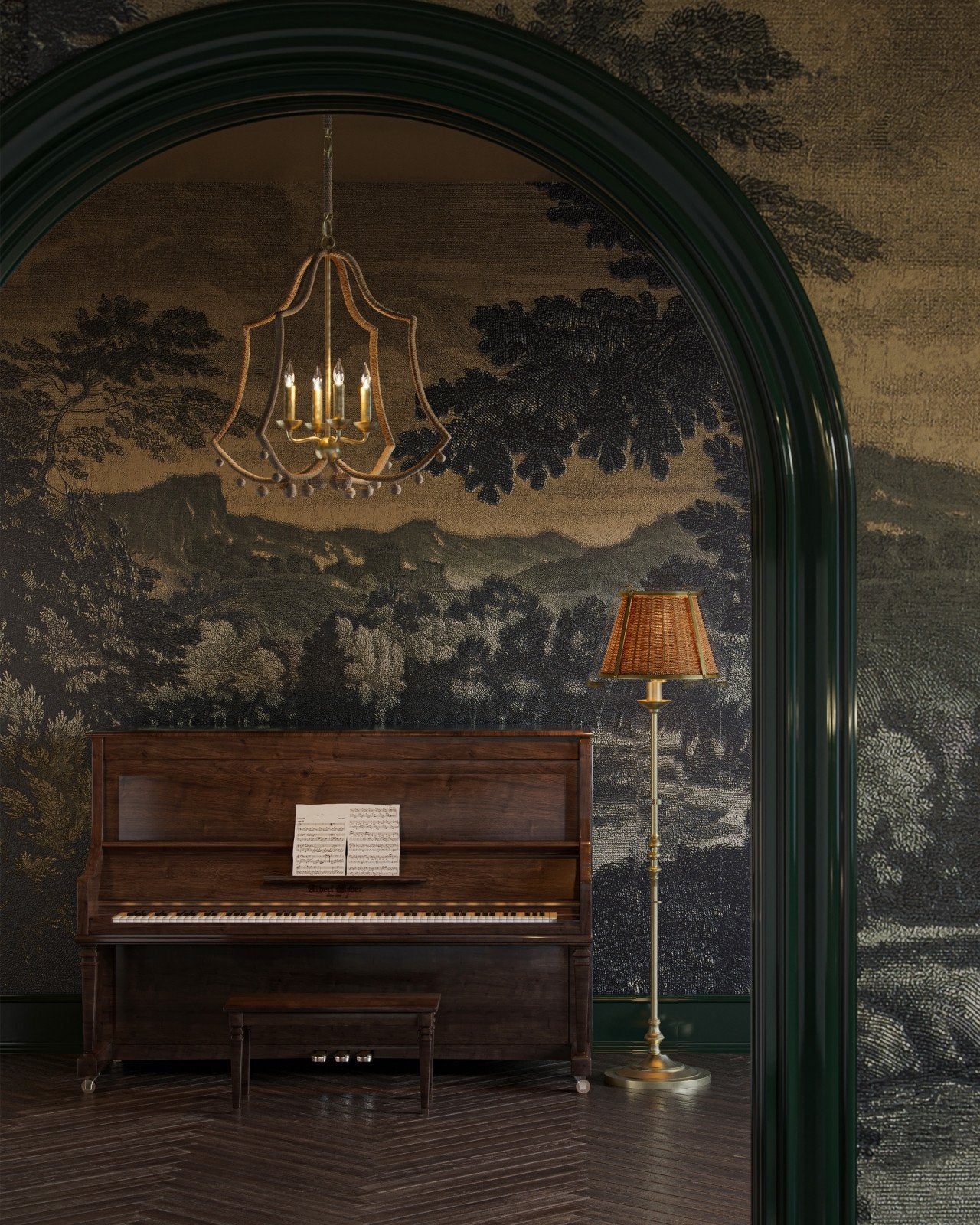 Currey & Company Nimes Chandelier