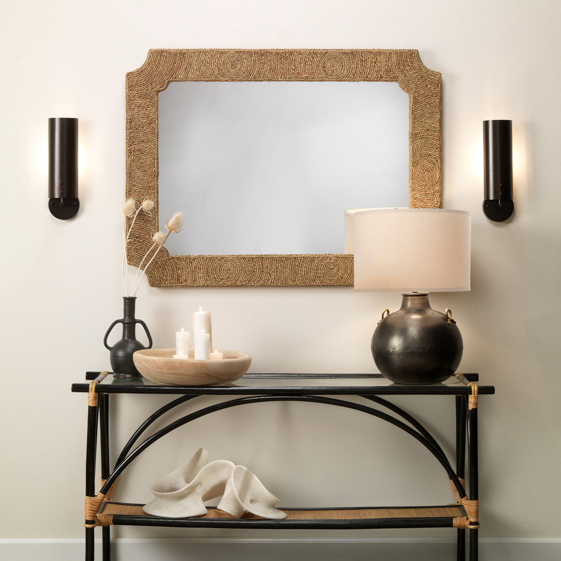 Jamie Young Two Handled Kettle Table Lamp