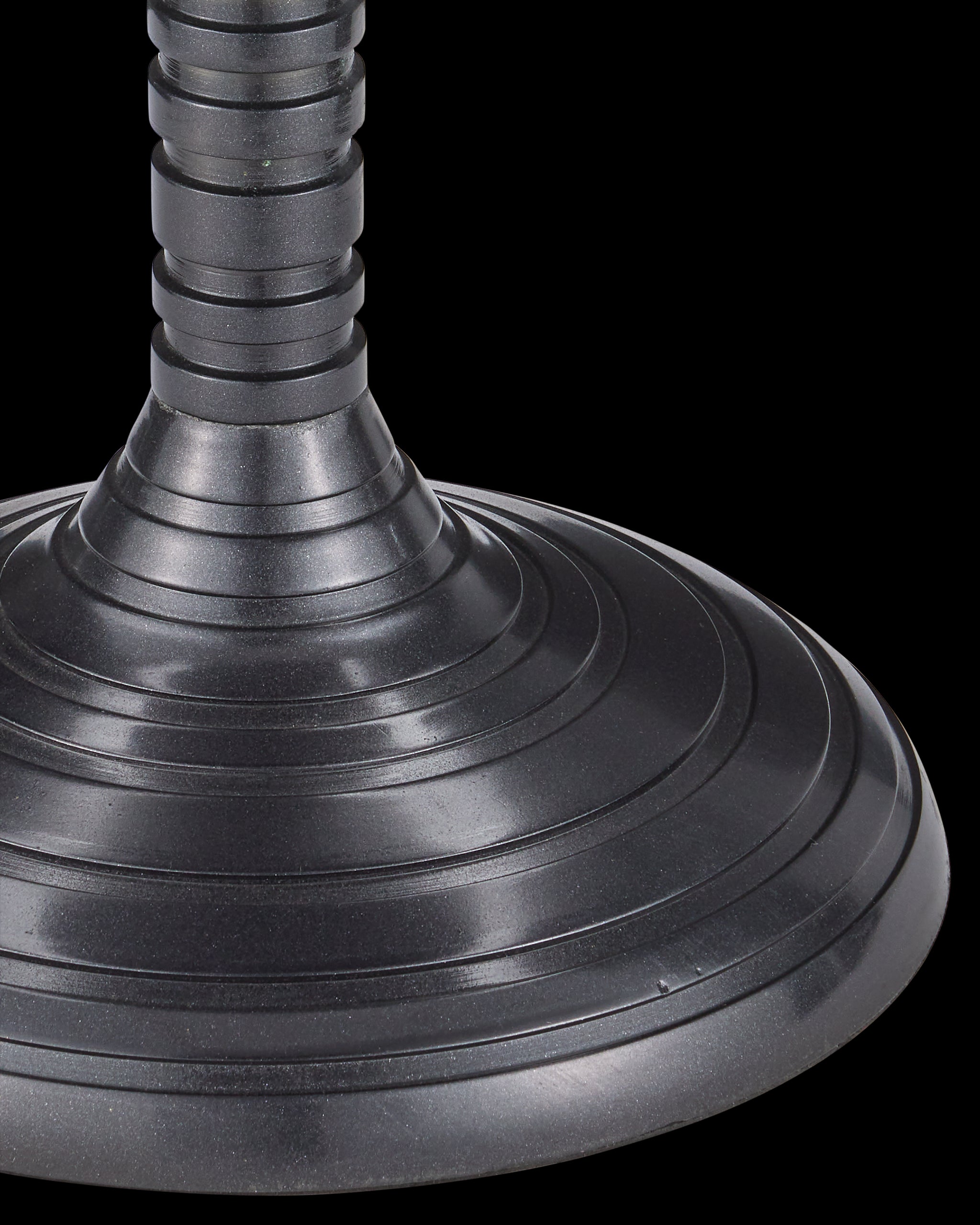 Currey & Company Erno Black Accent Table