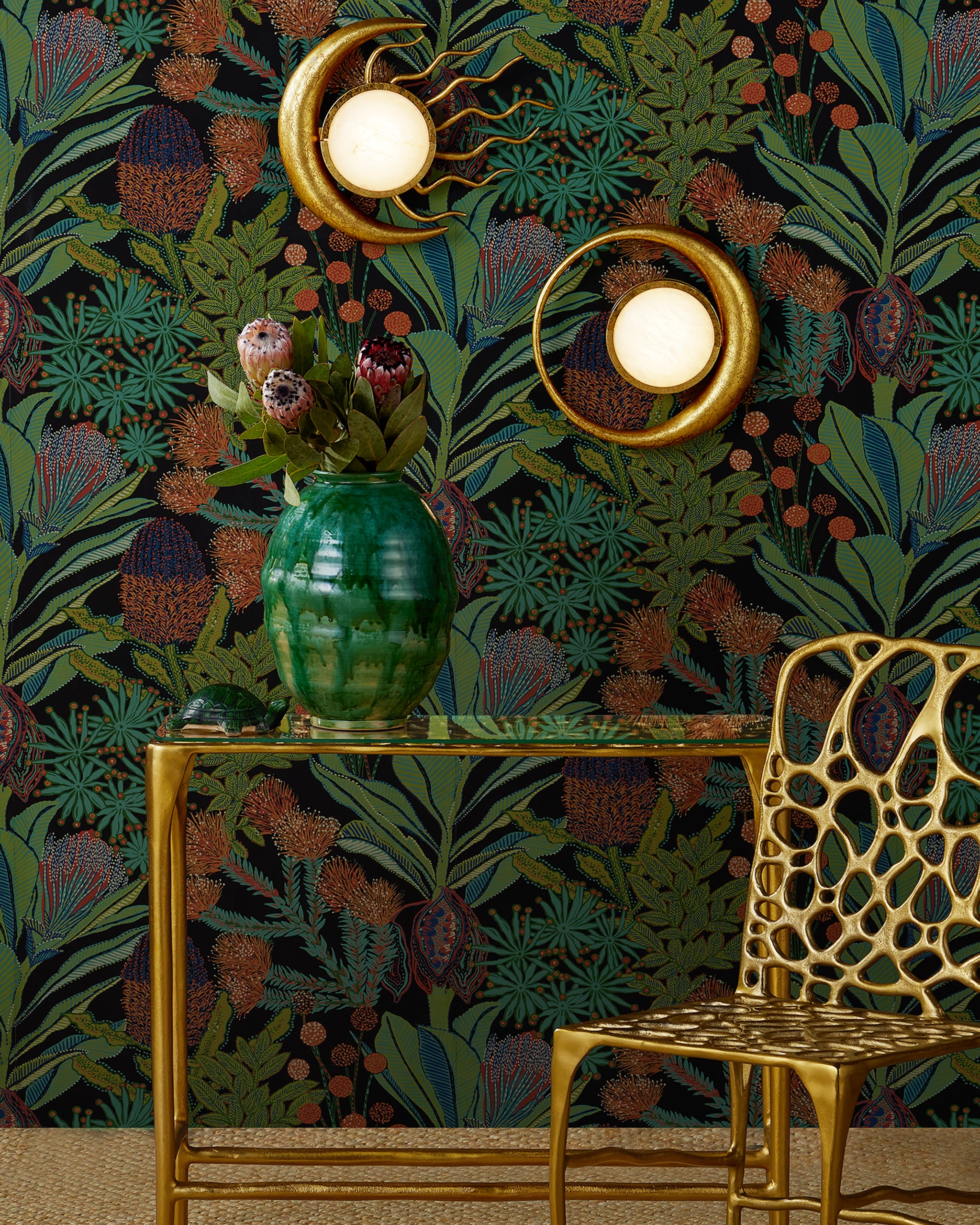 Currey & Company Marrakesh Green Vase