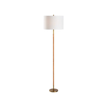 Chelsea House Amelia Rattan Floor Lamp
