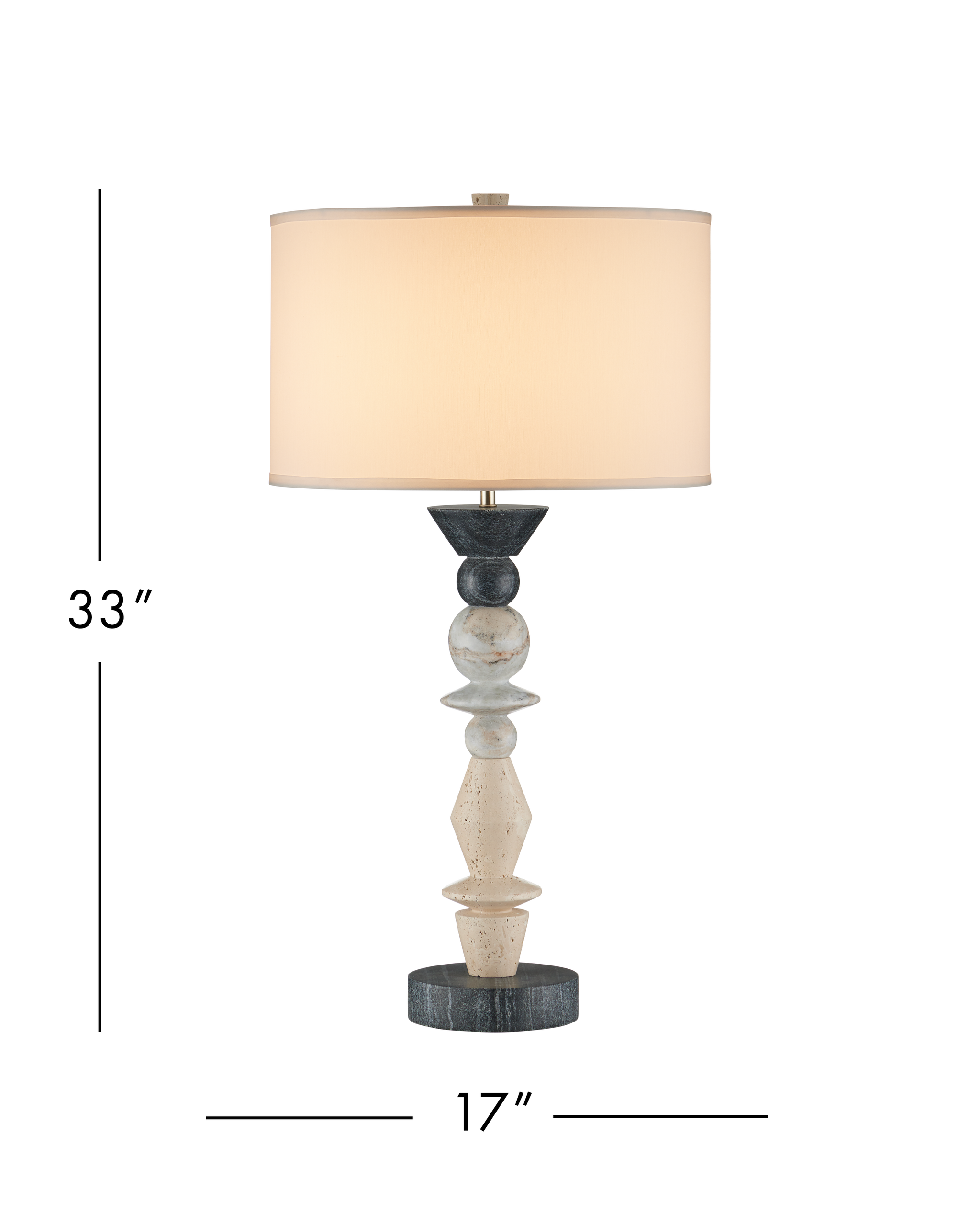 Currey & Company Cairn Table Lamp