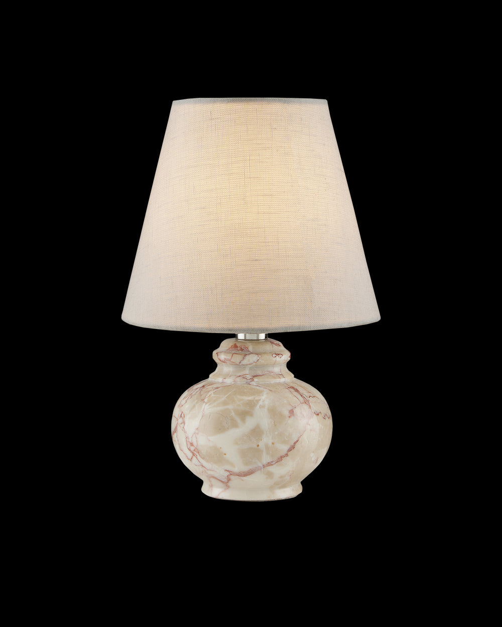 Currey & Company Piccolo Tan Mini Table Lamp