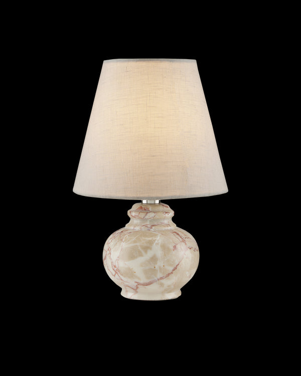 Currey & Company Piccolo Tan Mini Table Lamp