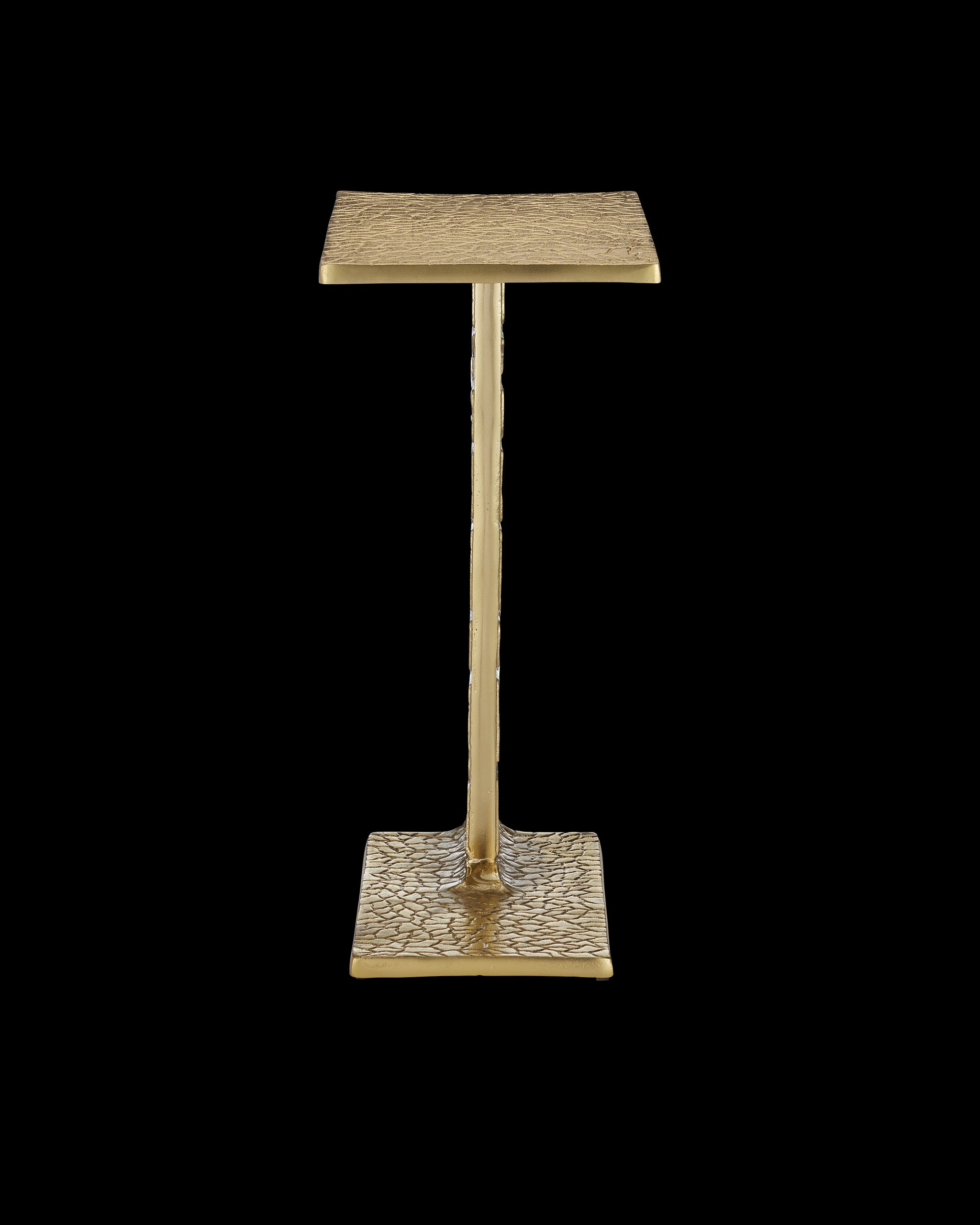 Currey & Company Beau Monde Gold & Green C Table