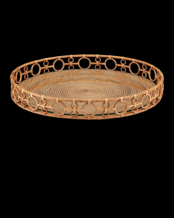 Currey & Company Tegal Decorative Serving Tray