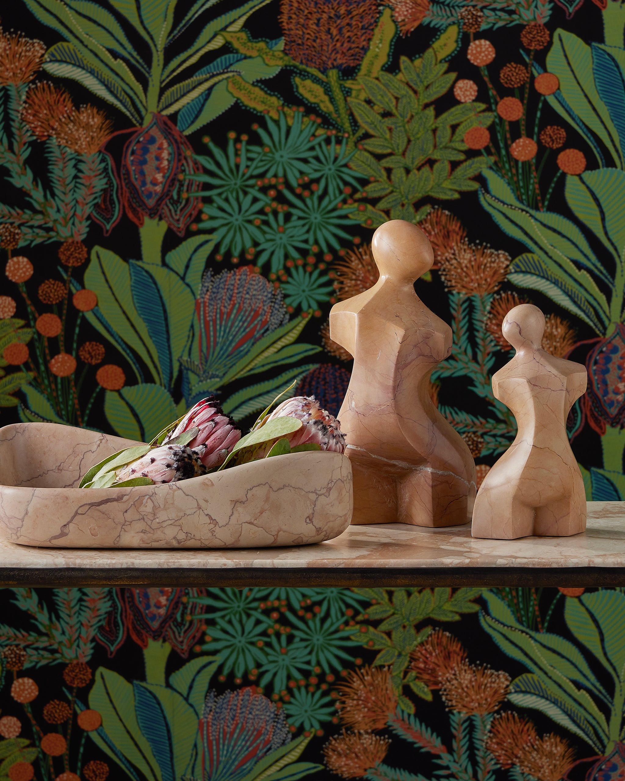 Currey & Company Giada Rosa Small Bust Sculpture