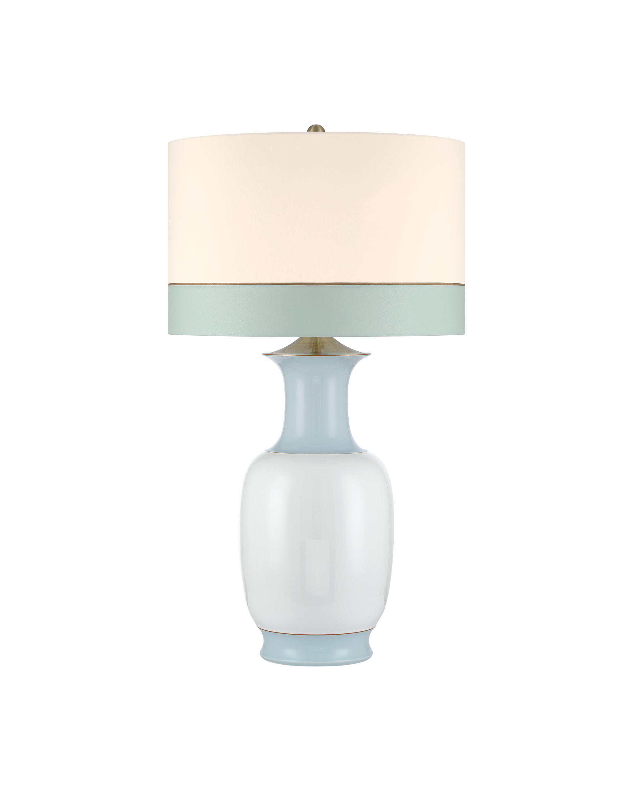 Currey & Company Kora Large Blue Table Lamp