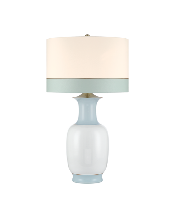 Currey & Company Kora Large Blue Table Lamp