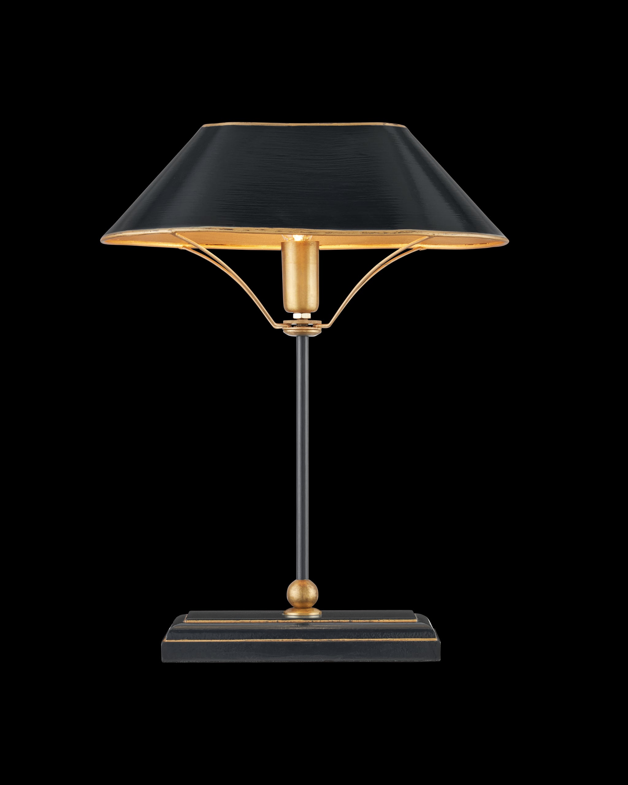 Currey & Company Daphne Black Table Lamp