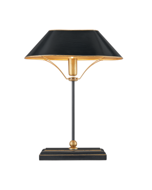 Currey & Company Daphne Black Table Lamp