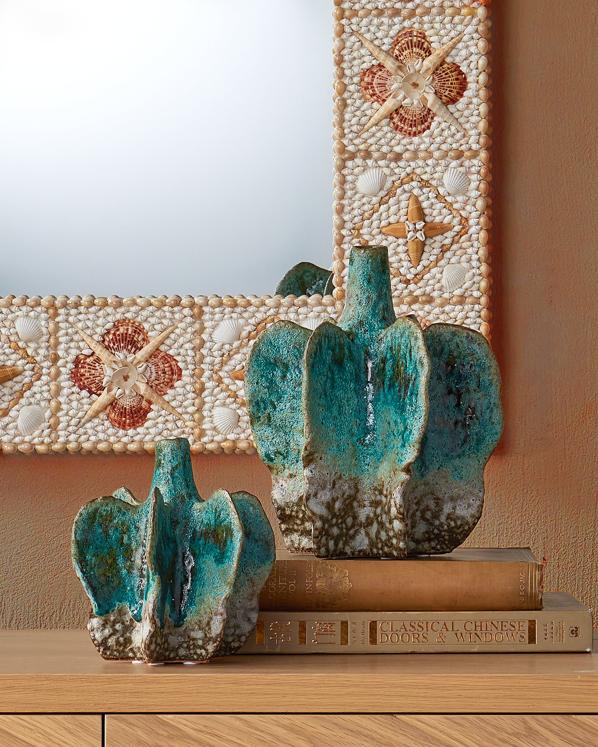 Currey & Company Junonia Rectangular Mirror