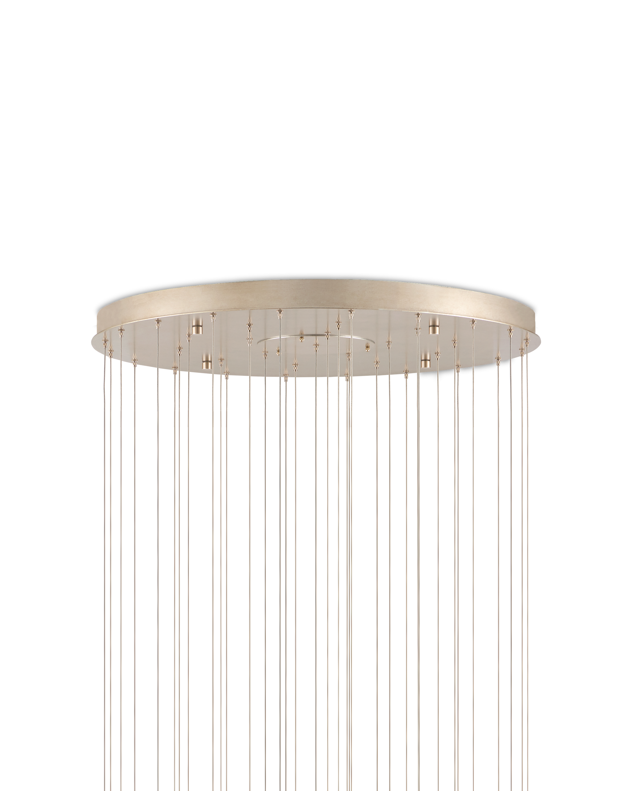 Currey And Company Polpo 36 Light Round Multi Drop Pendant