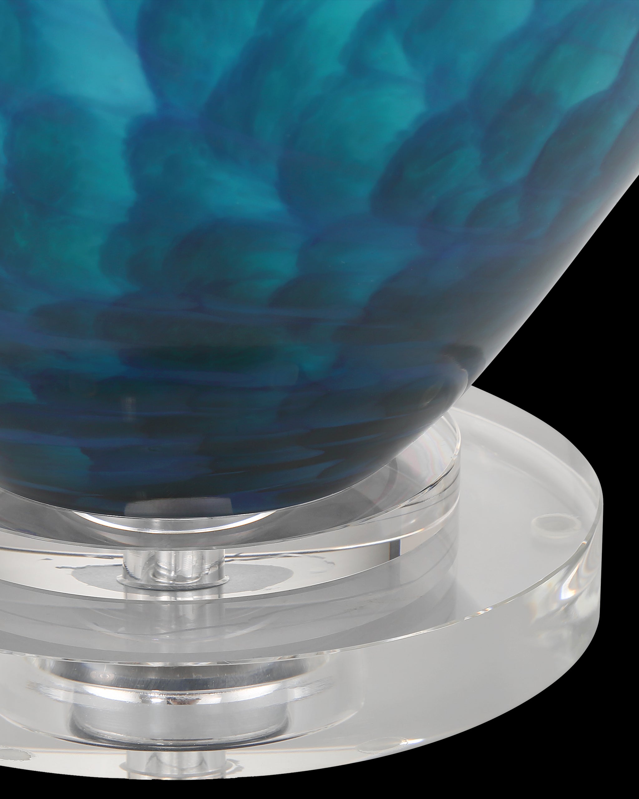 Currey & Company Sapphire Blue Table Lamp