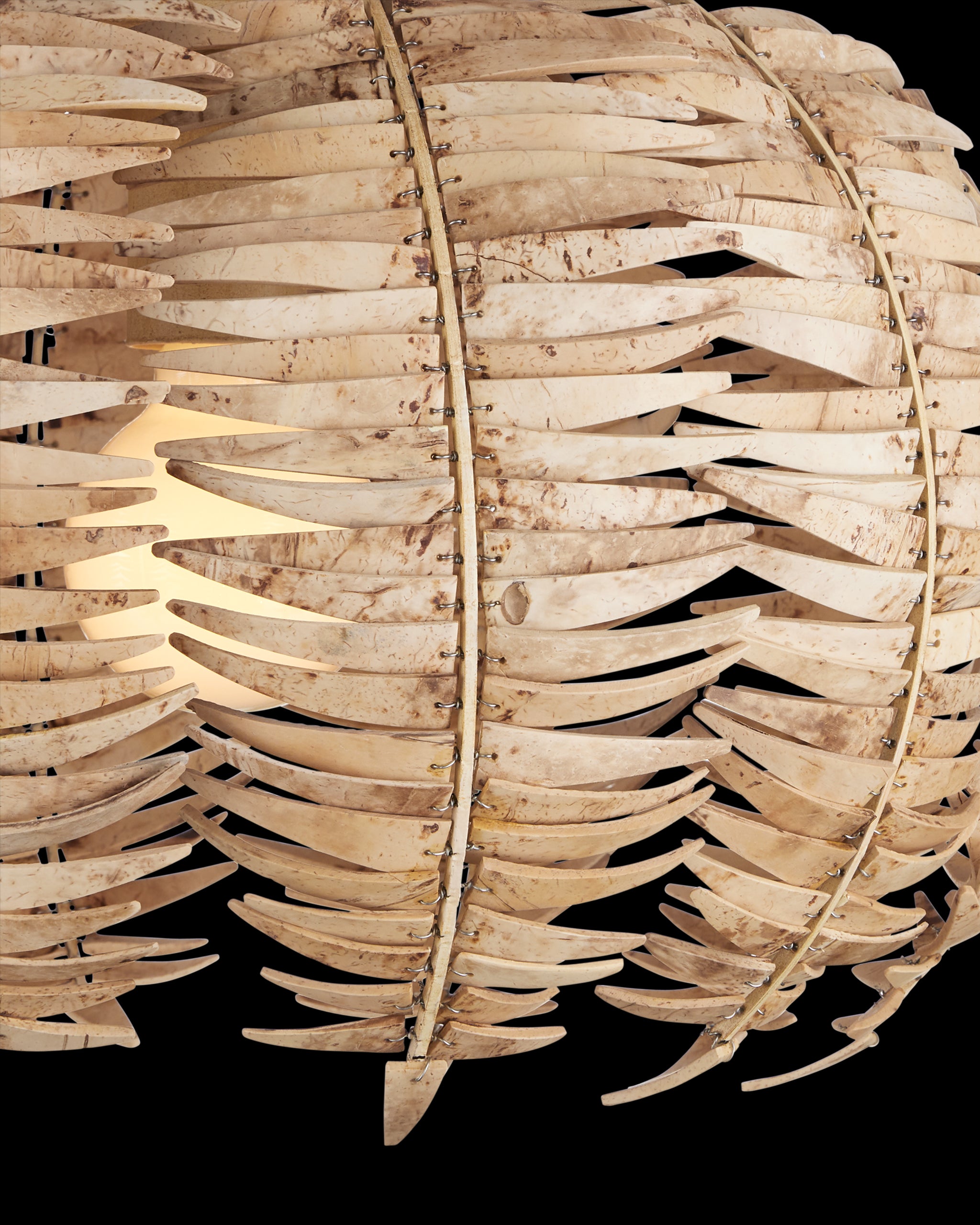 Currey & Company Tiptur Semi Flush Mount