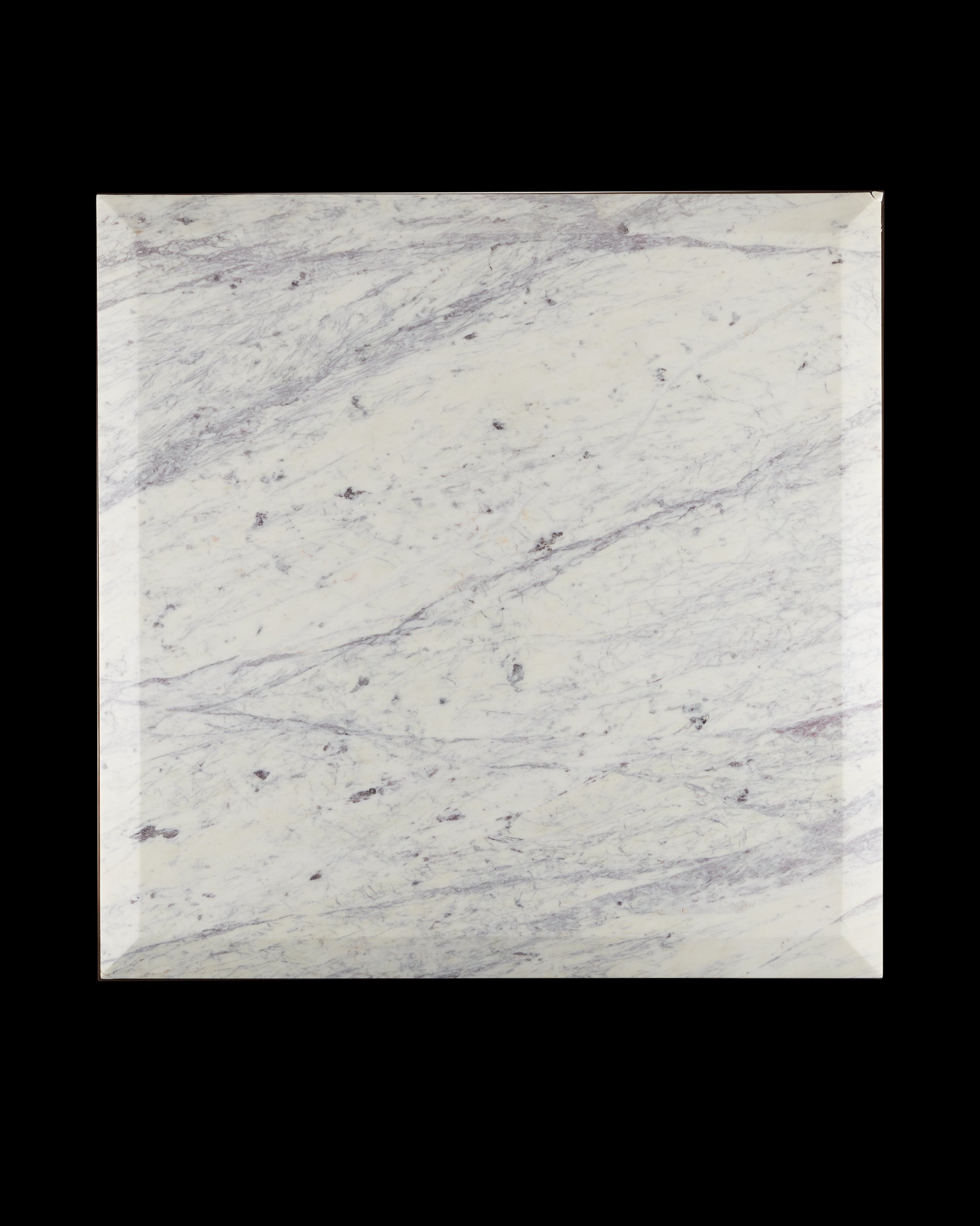 Currey & Company Oblique Marble Cocktail Table