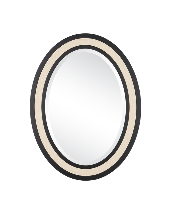 Currey And Company Deanna Oval Mirror
