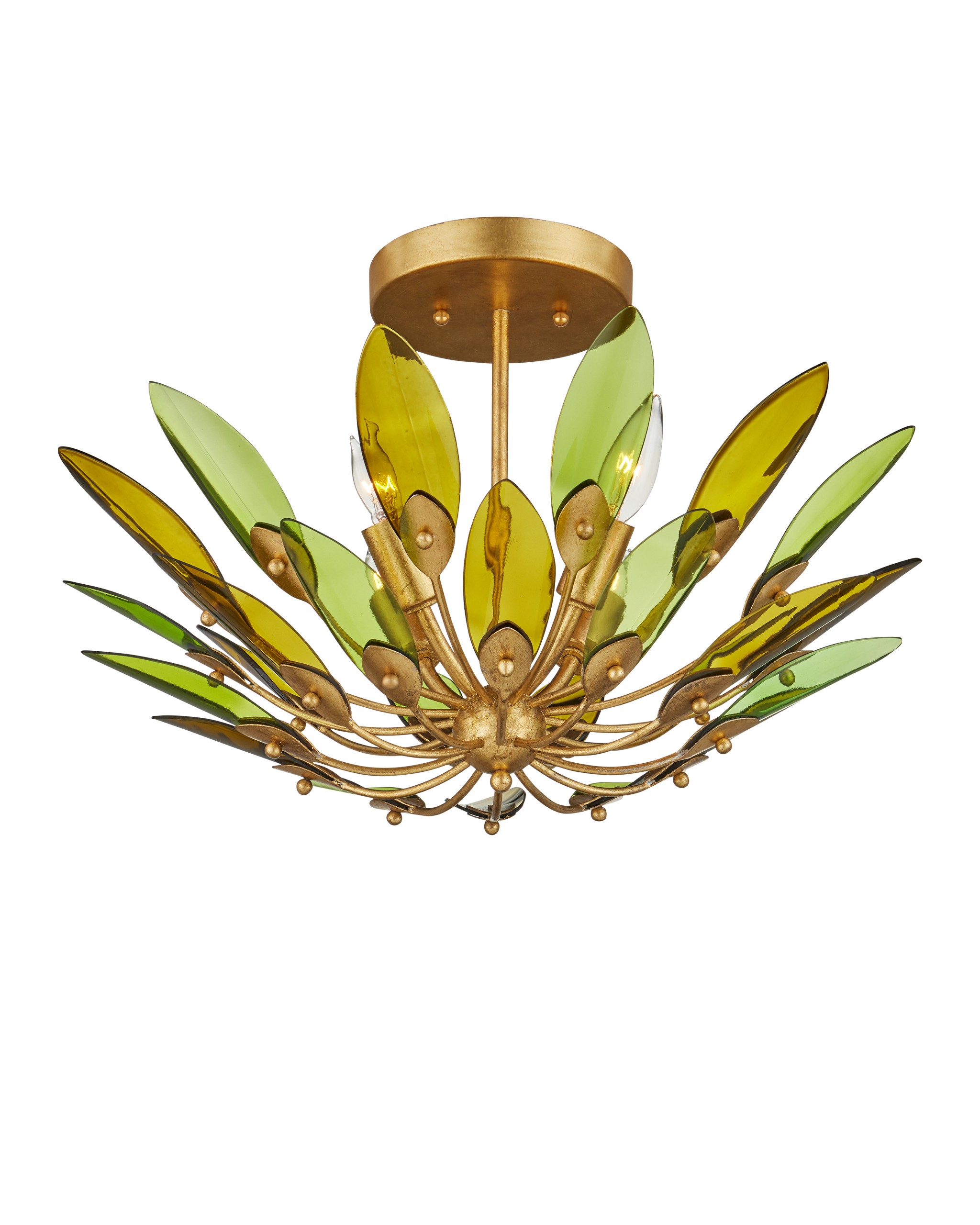Currey & Company Selavy Semi Flush Mount