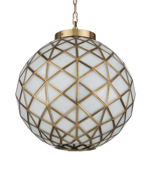 Currey & Company Polyhedron Small Pendant