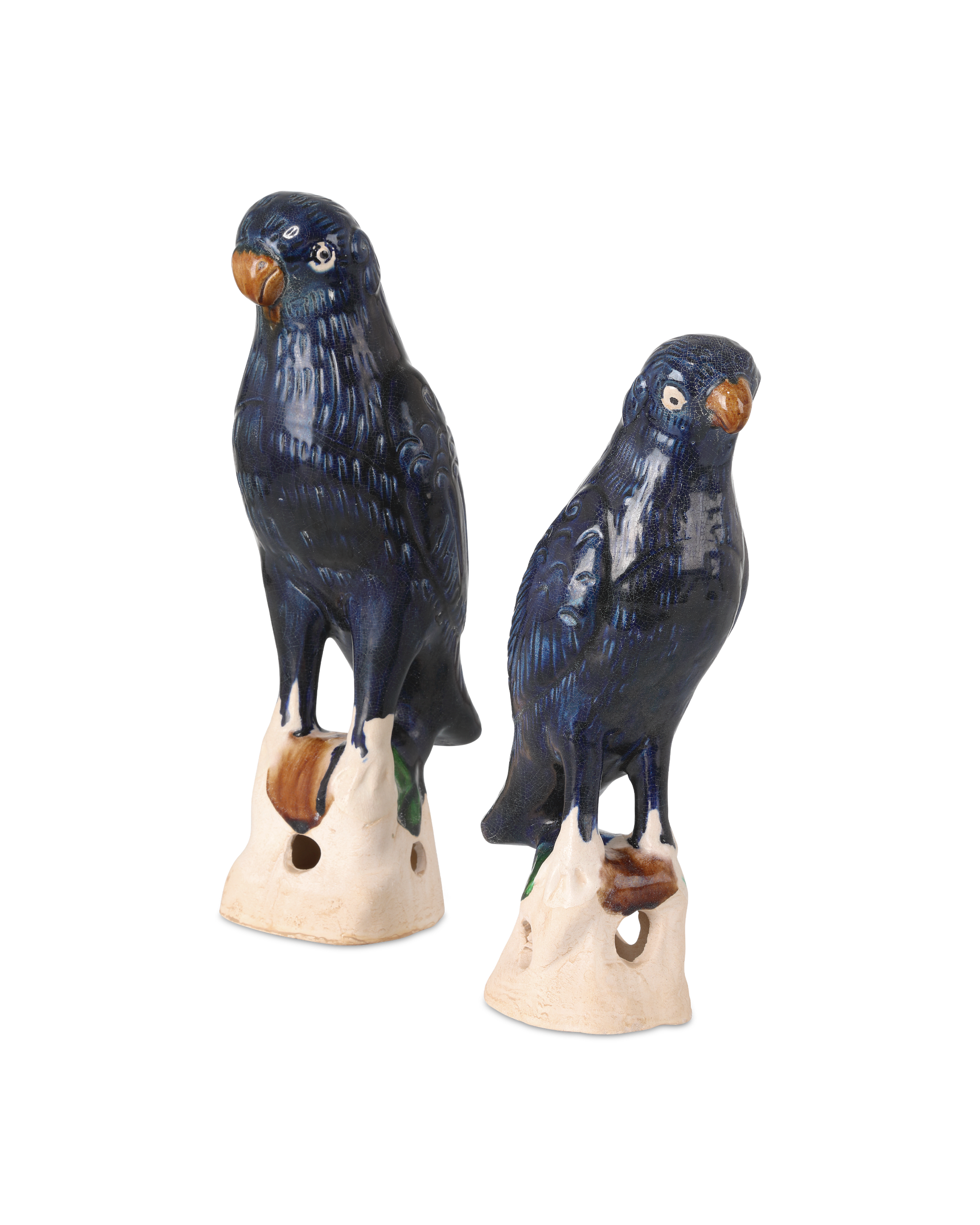 Currey & Company Tang Dynasty Parrots Set Of 2