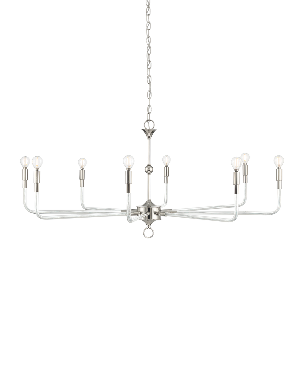 Currey & Company Nantucket Nickel Chandelier