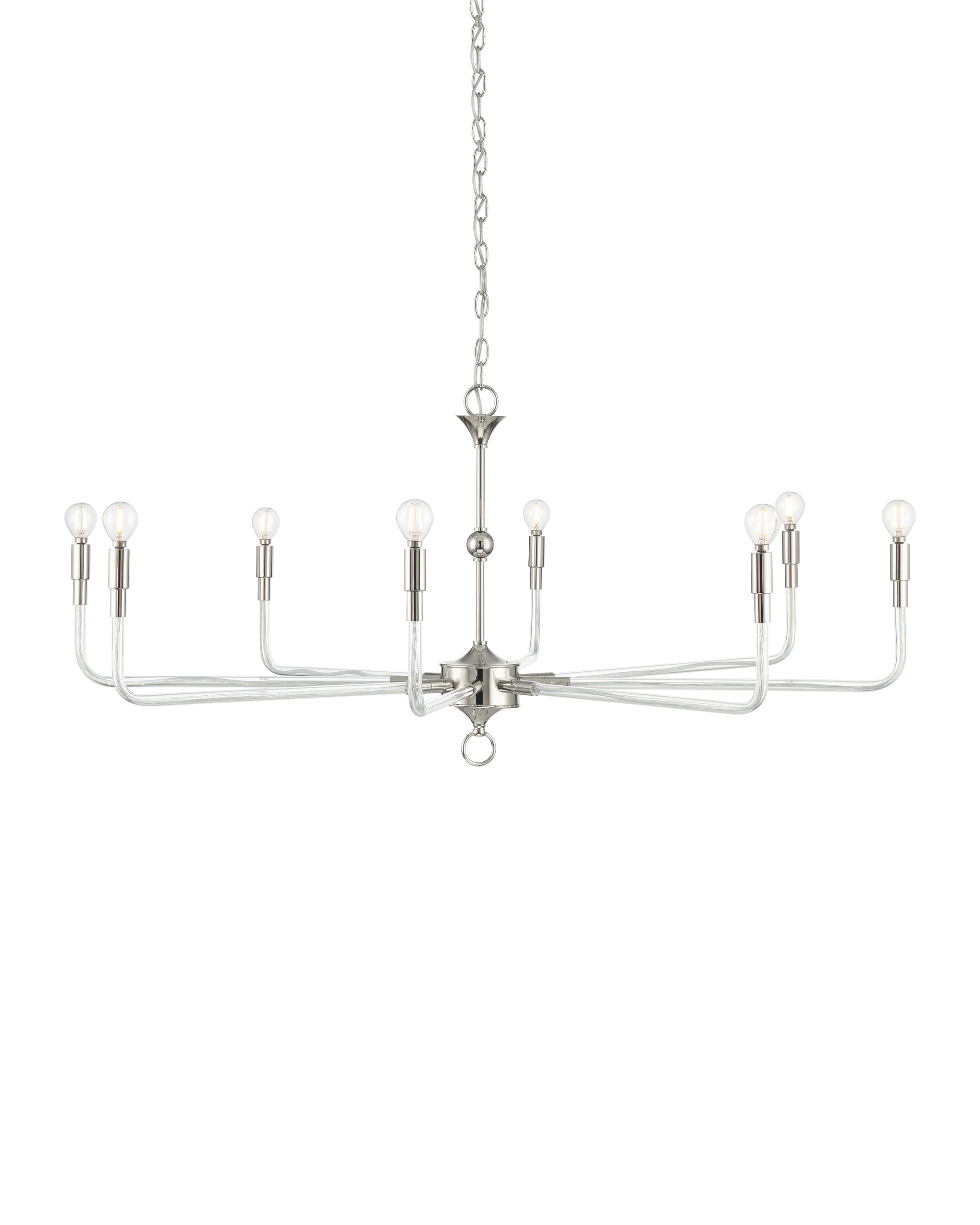 Currey & Company Nantucket Nickel Chandelier