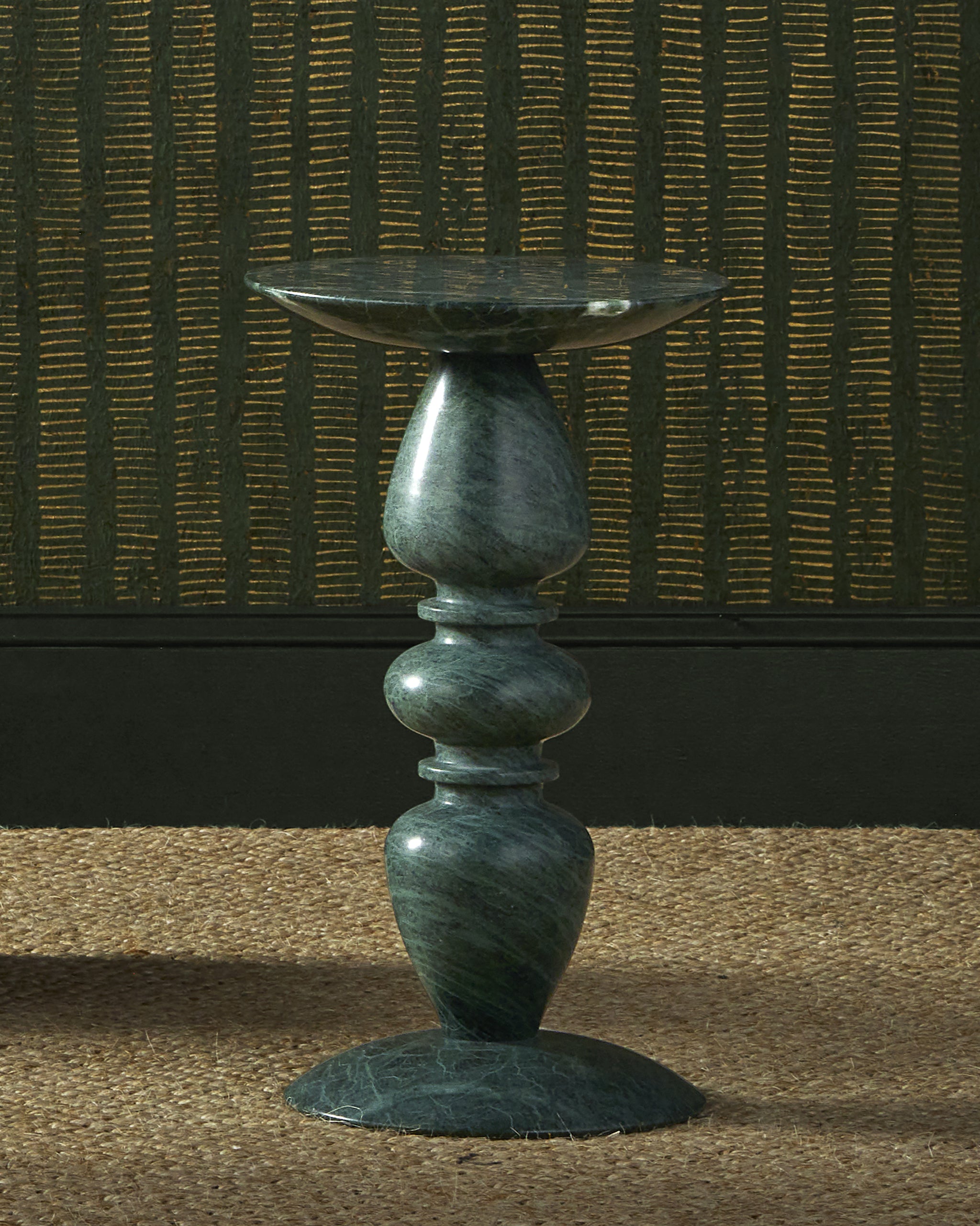 Currey & Company Nubia Green Accent Table