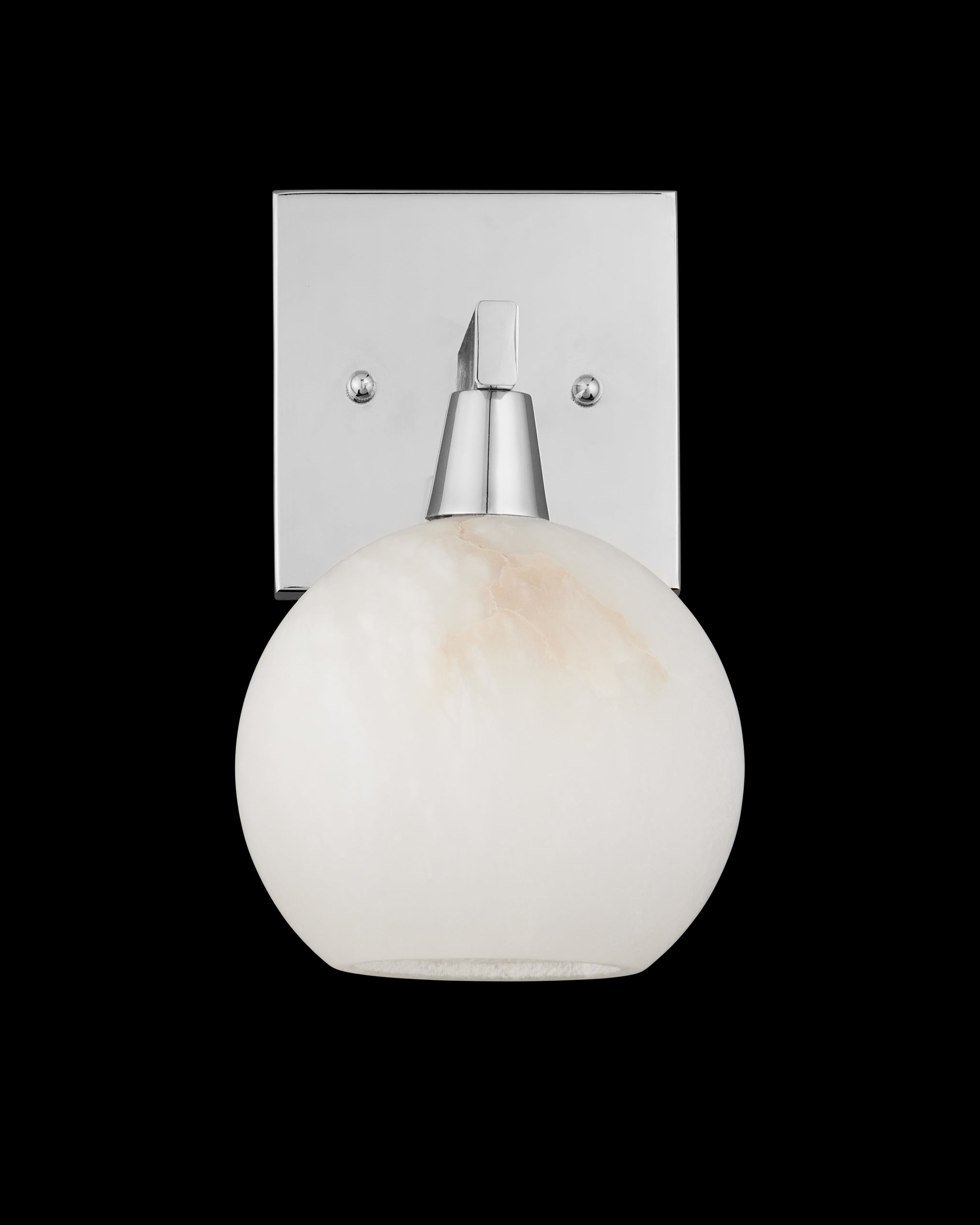 Currey & Company Bombelles Nickel Bath Wall Sconce