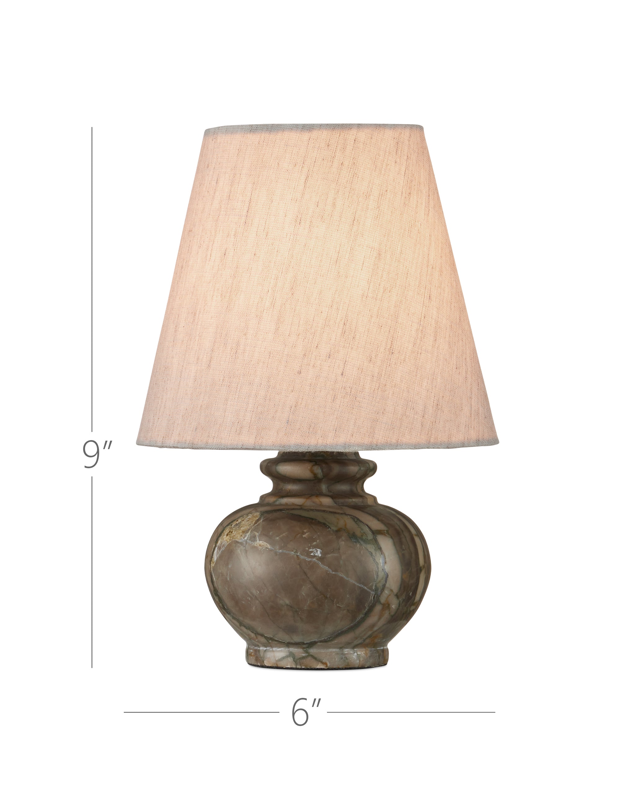 Currey & Company Piccolo Pistachio Mini Table Lamp