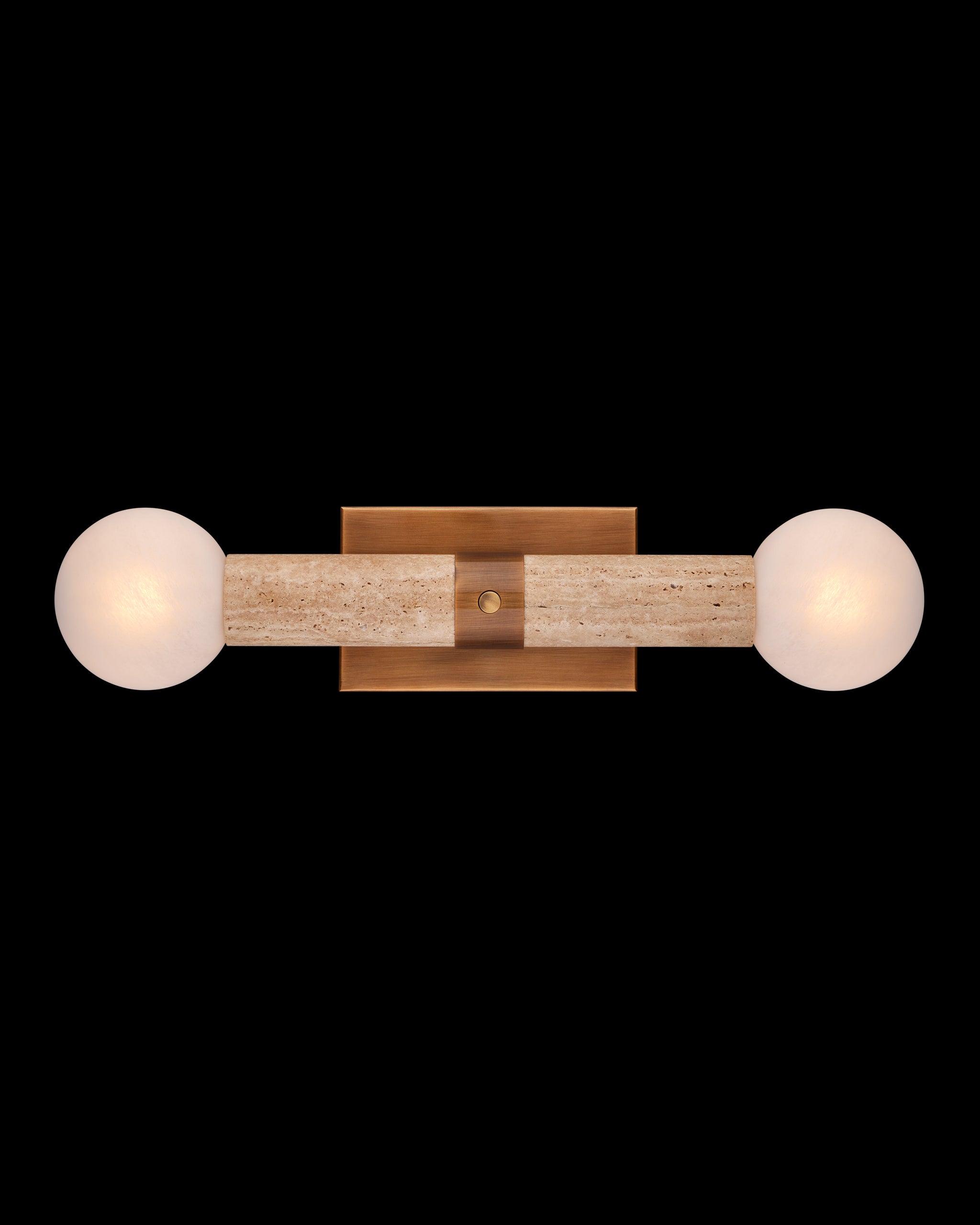 Currey & Company Beatrix Beige Bath Wall Sconce