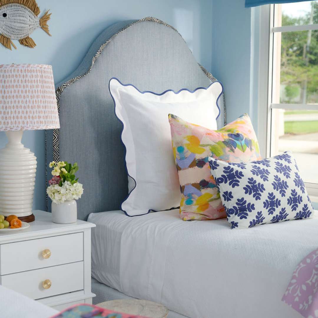 Laura Park Color Me Happy Linen Cotton Pillow