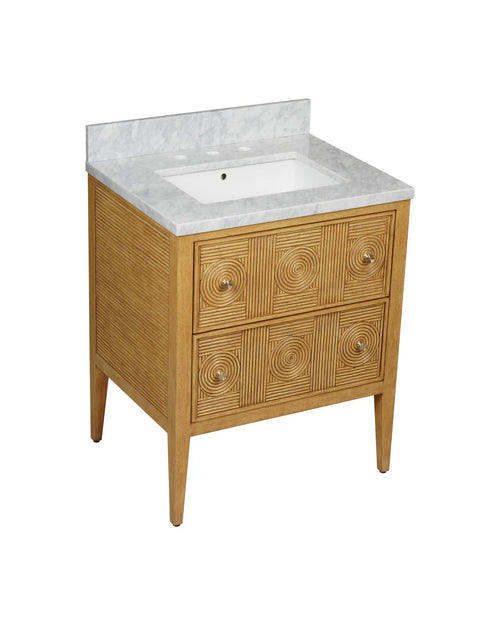 Currey and Company Santos 28" Bathroom Vanity