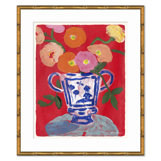 Delft Vase by Dana Gibson