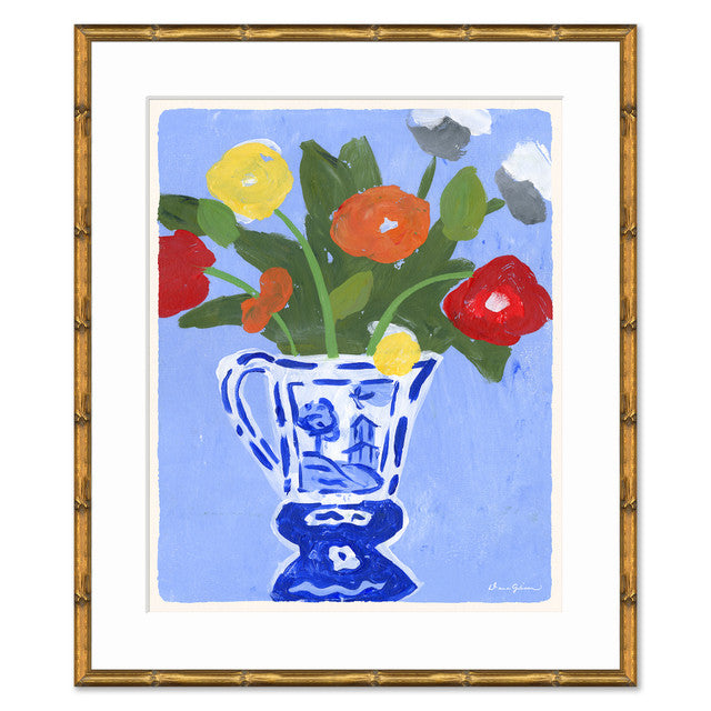 Delft Vase by Dana Gibson