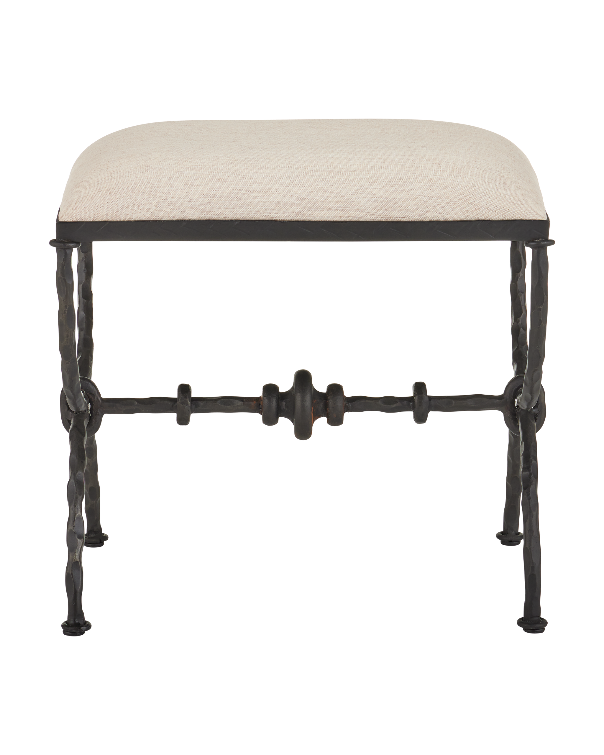 Currey & Company Agora Ottoman, Sparks Givry