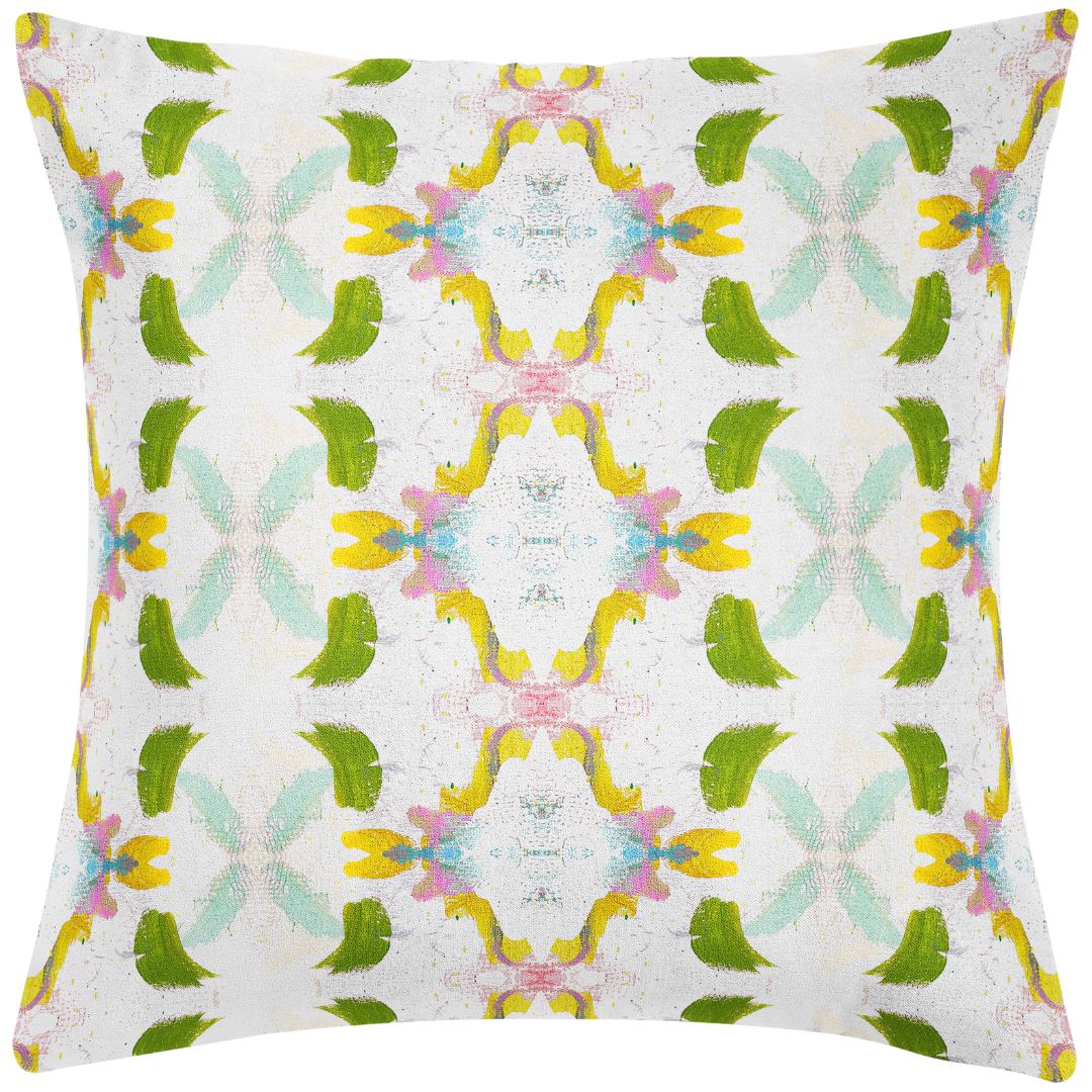 Laura Park Dogwood Linen Cotton Pillow