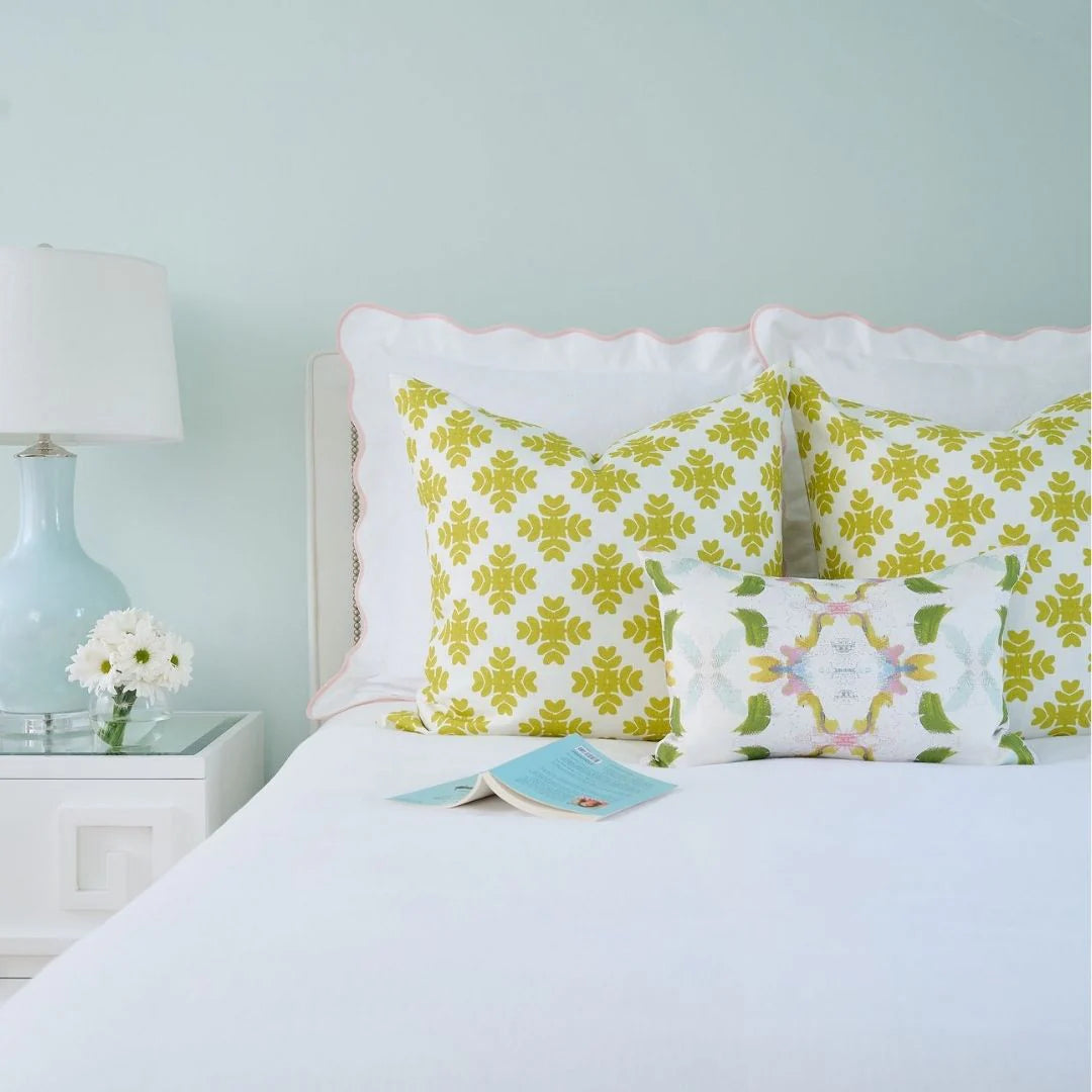 Laura Park Dogwood Linen Cotton Pillow