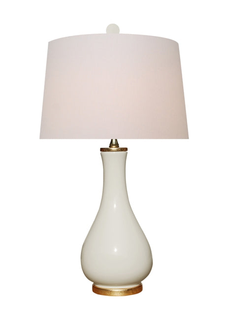 Porcelain Vase Lamp 23.5"H