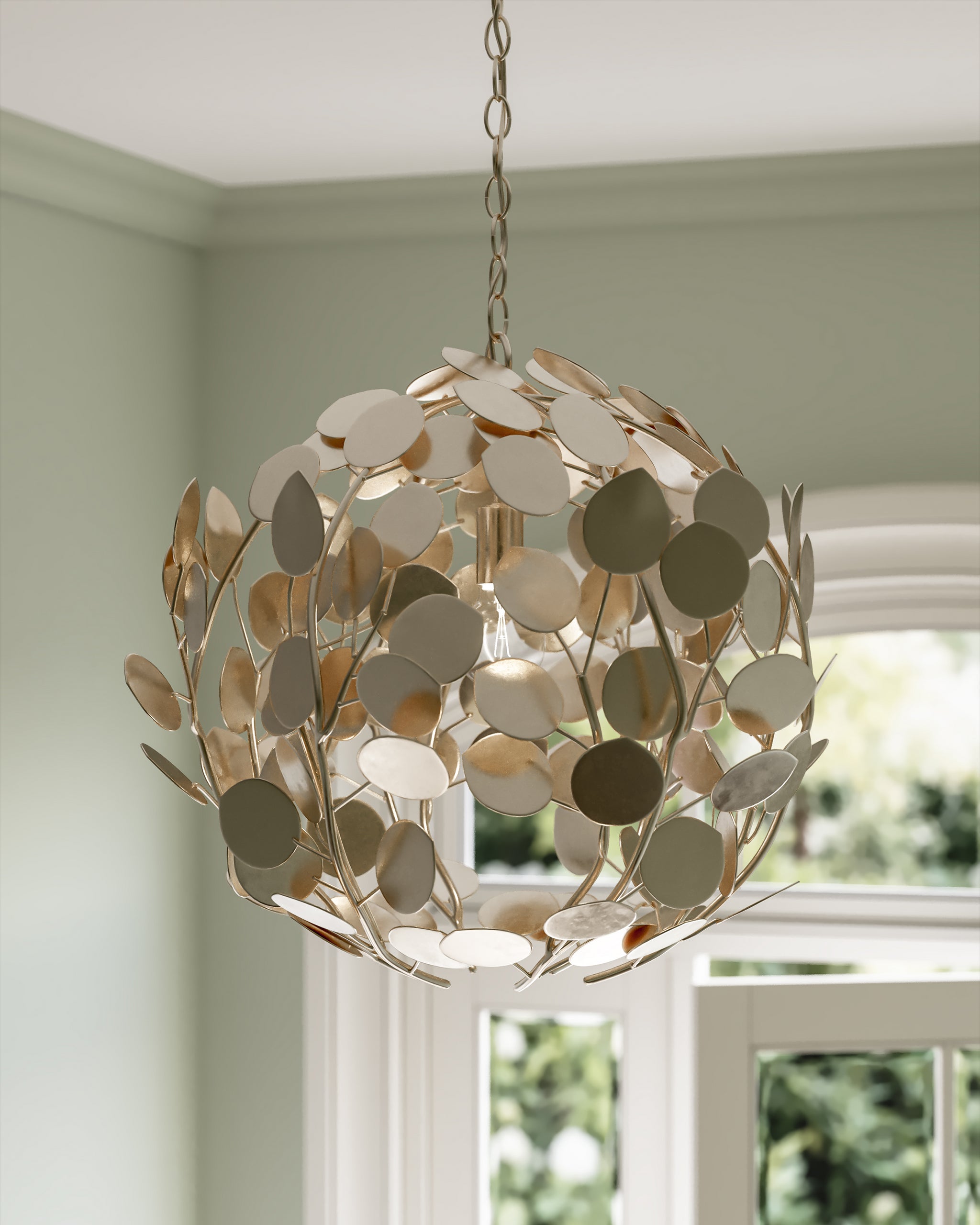 Currey & Company Lunaria Orb Chandelier