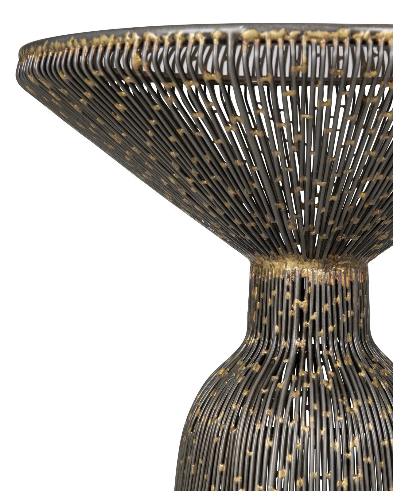 Currey & Company 23.75" Canopus Iron Accent Table