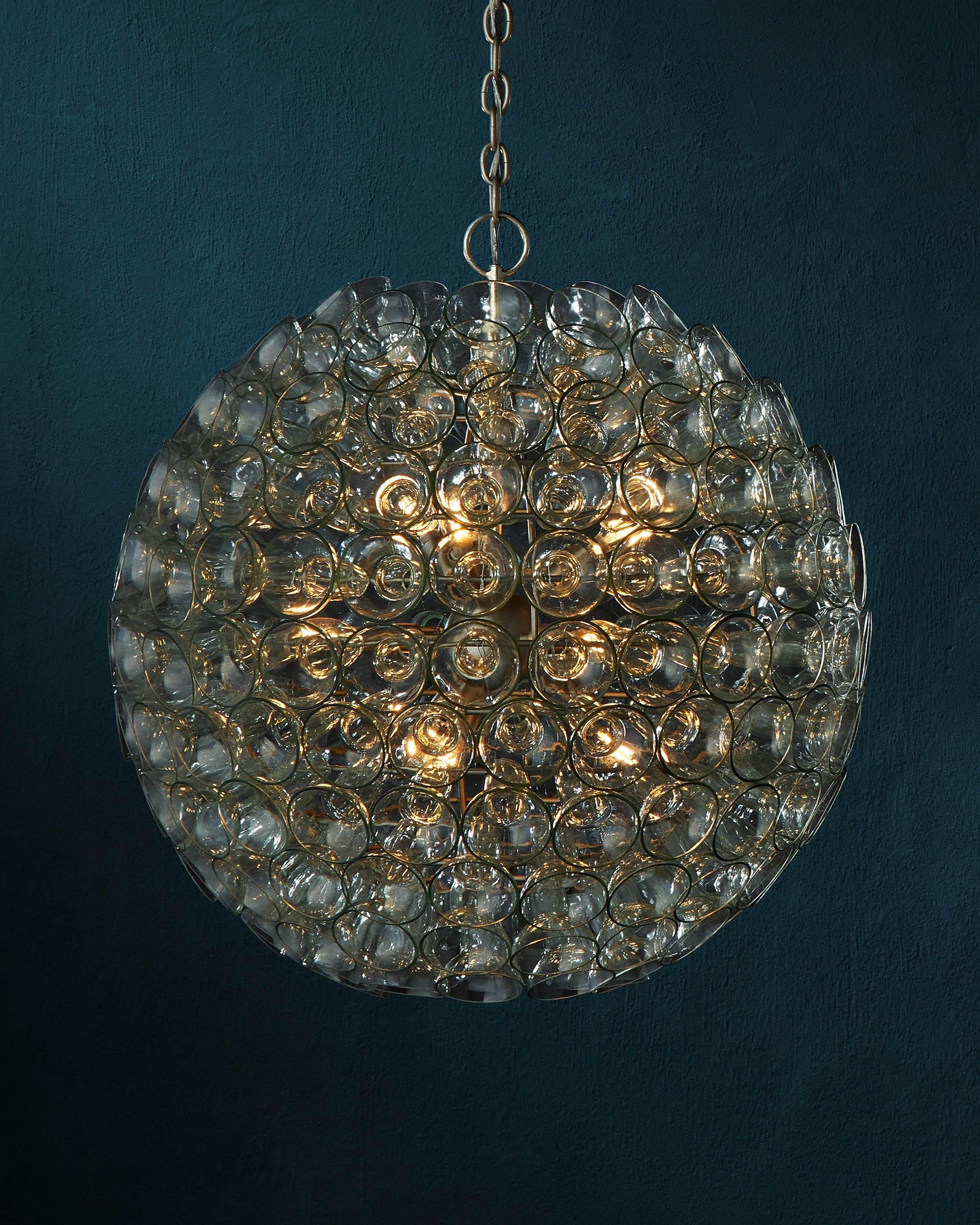 Currey And Company Eau De Vie Orb Chandelier