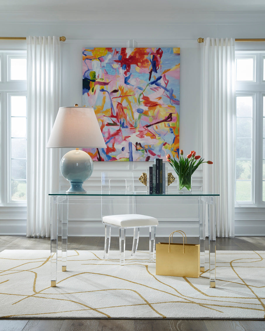 Chelsea House Acrylic Denver Desk