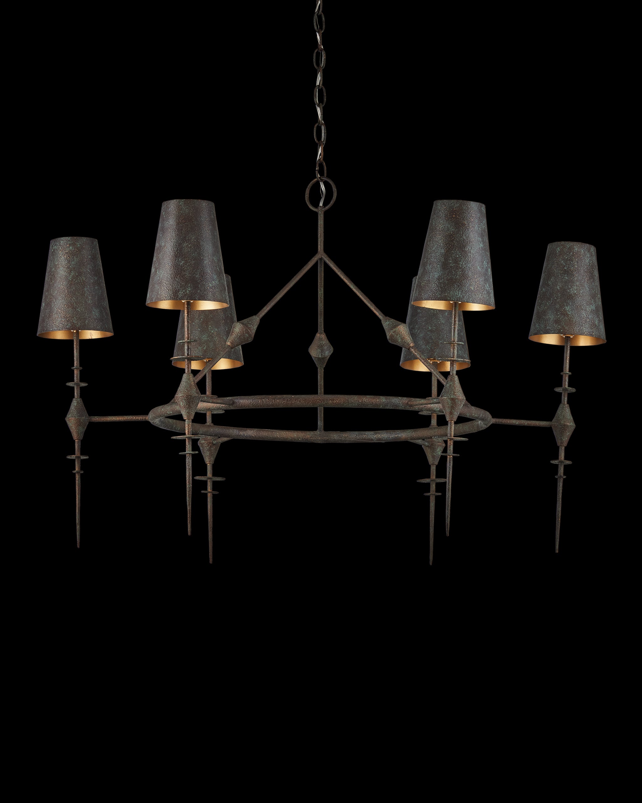 Currey & Company Anselm Chandelier