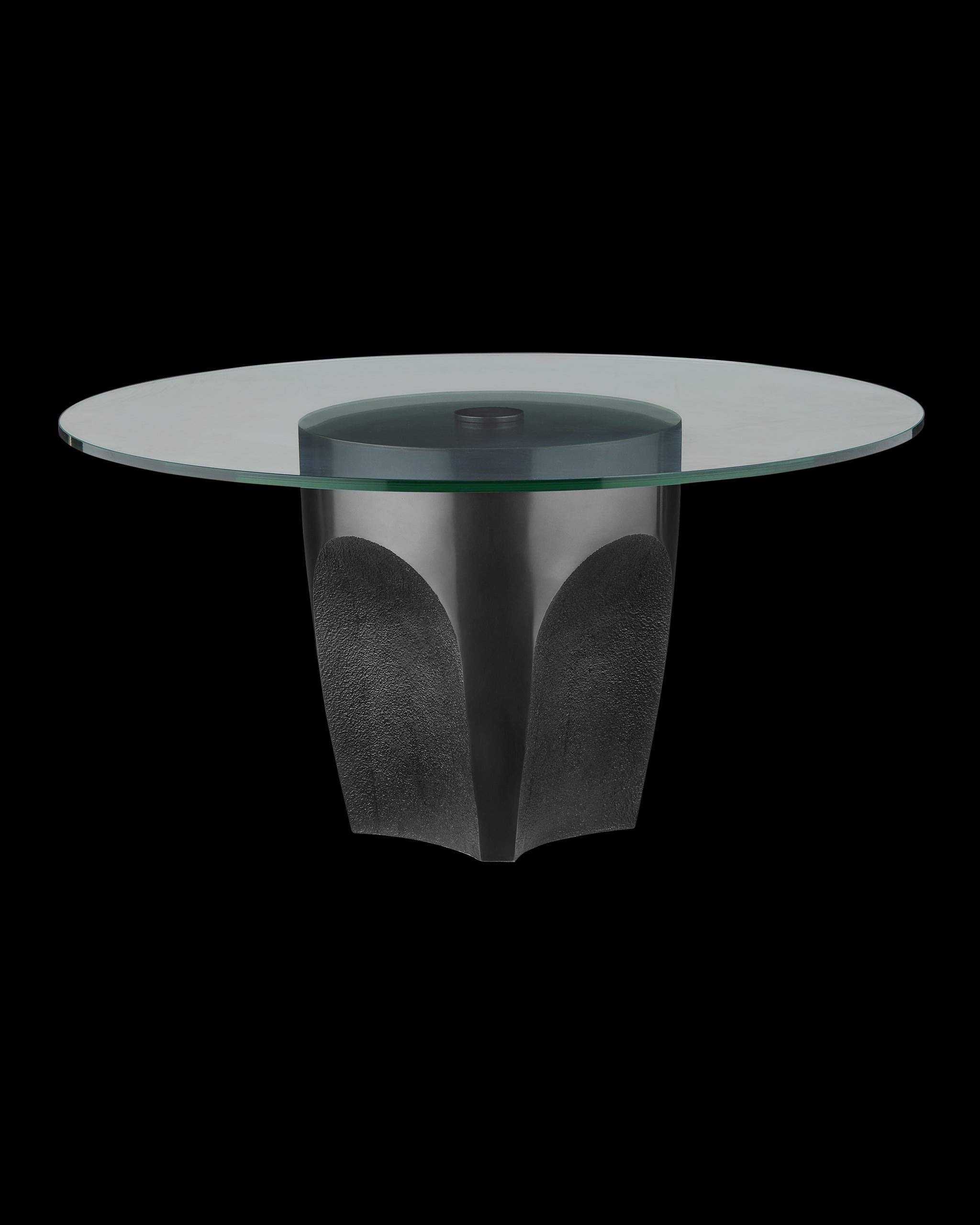 Currey & Company Lemy Black Cocktail Table