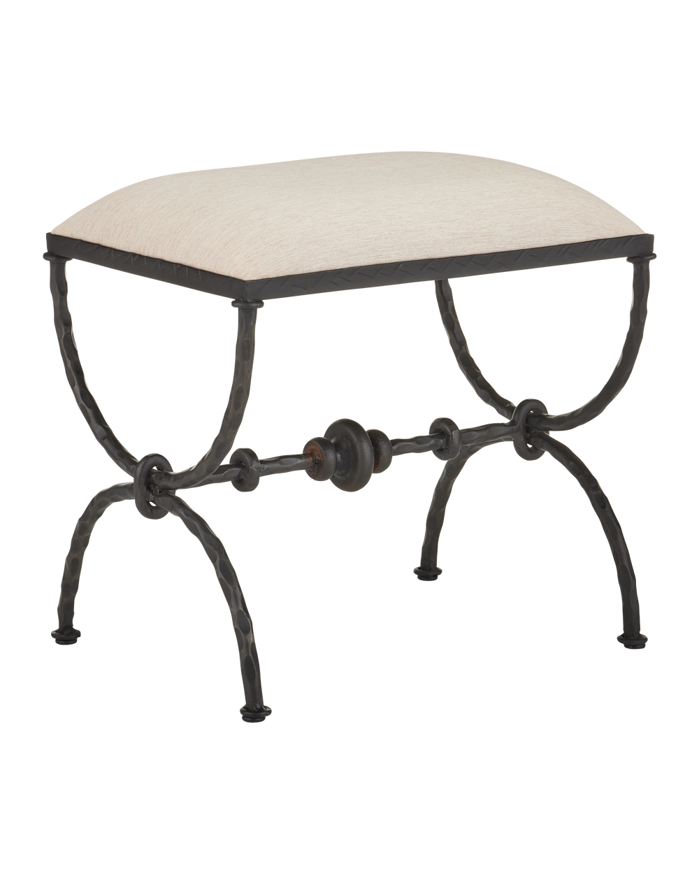 Currey & Company Agora Ottoman, Sparks Givry