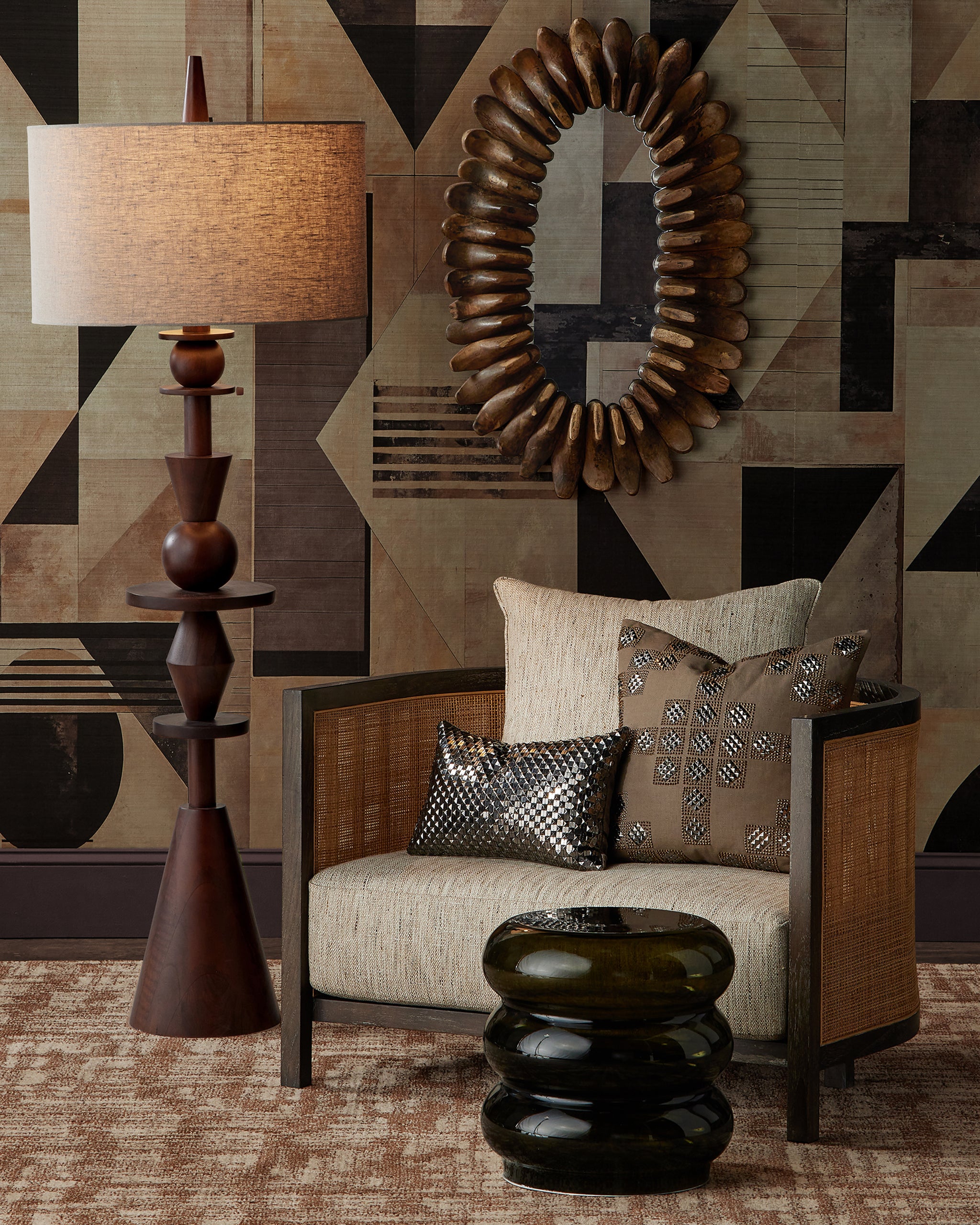 Currey & Company Sophus Accent Table