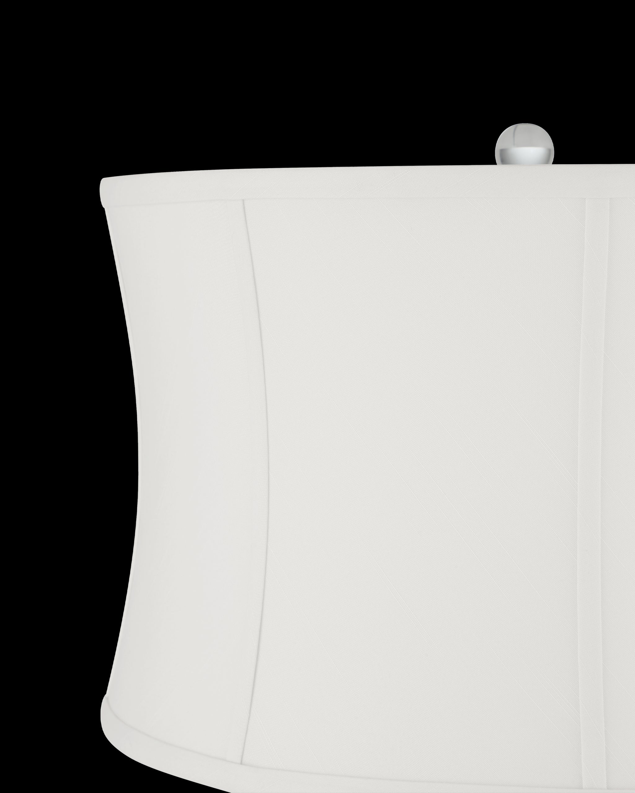 Currey & Company Zeta White Table Lamp